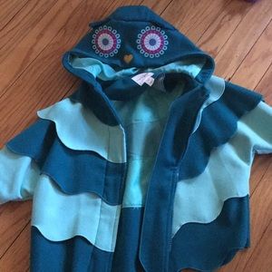 Cat and Jack owl cape